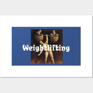 Weightlifting Old School Posters and Art